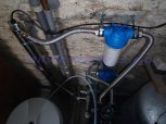 Změkčení vody filtrem A35K, snížení dusičnanů Reverzní osmózou a odstranění bakterií UV lampou-Zehub