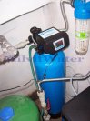 Odstranění tvrdosti vody a drobné železitosti filtrem A35K G1", dusičnanů RO a bakterií UV lampou-Př