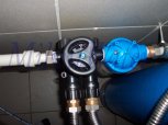 Odstranění železa, barvy a zákalu filtrem A60P300 a odstranění bakterií UV lampou-Rochlov