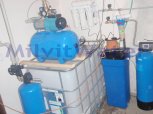 Snížení tvrdosti vody, zvýšení pH, odstranění dusičnanů a bakterií filtrační sestavou - Žabonosy