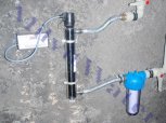 Změkčení vody a odstranění železa a manganu filtrem A80K a odstranění bakterií UV lampou-Nová Lhota