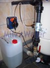 Odstranění manganu a zvýšení pH filtrem A 60 P 300 a dávkovací čerpadlo ET-02/06 časové-Hostějeves