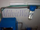 Změkčení vody a odstranění železa ve dvou rodinných domech filtry A 35 K kabinet- Býchory