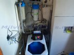 Odstranění dusičnanů z vody lokálně Atlas filtrem s Anexovou vložkou a bakterií centrálně UV lampou